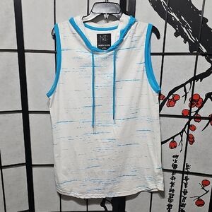 Modern Culture‎ Sleeveless Graphic Hoodie Size Large